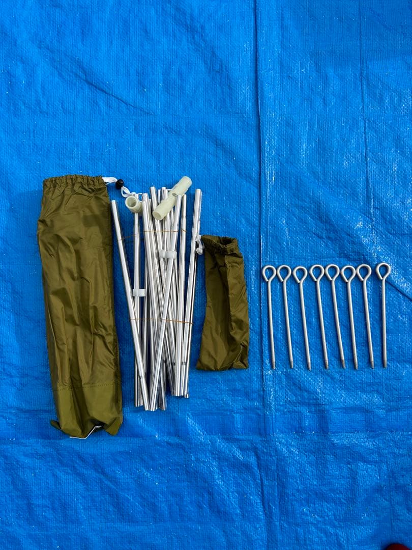 【美品】モンベル ムーンライトテント1 グリーン