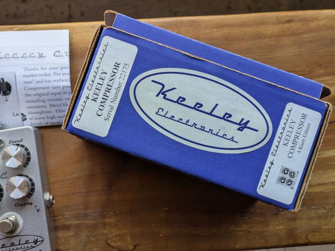 Keeley Compressor C4 4knob editionコンプ
