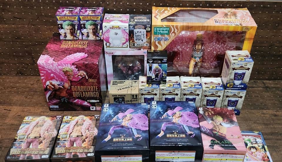 ドフラミンゴ フィギュアセット pop フィギュアーツZERO