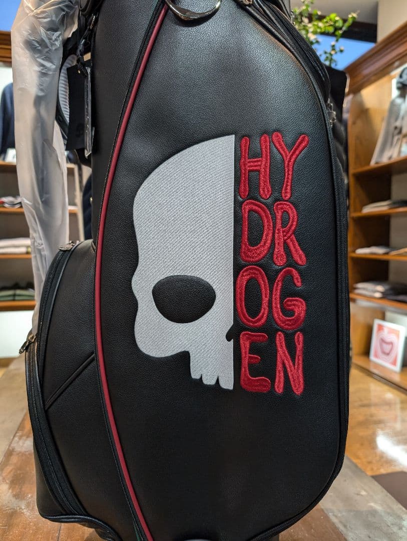 こ*つ様 HYDROGEN スカルデザイン キャディバッグ