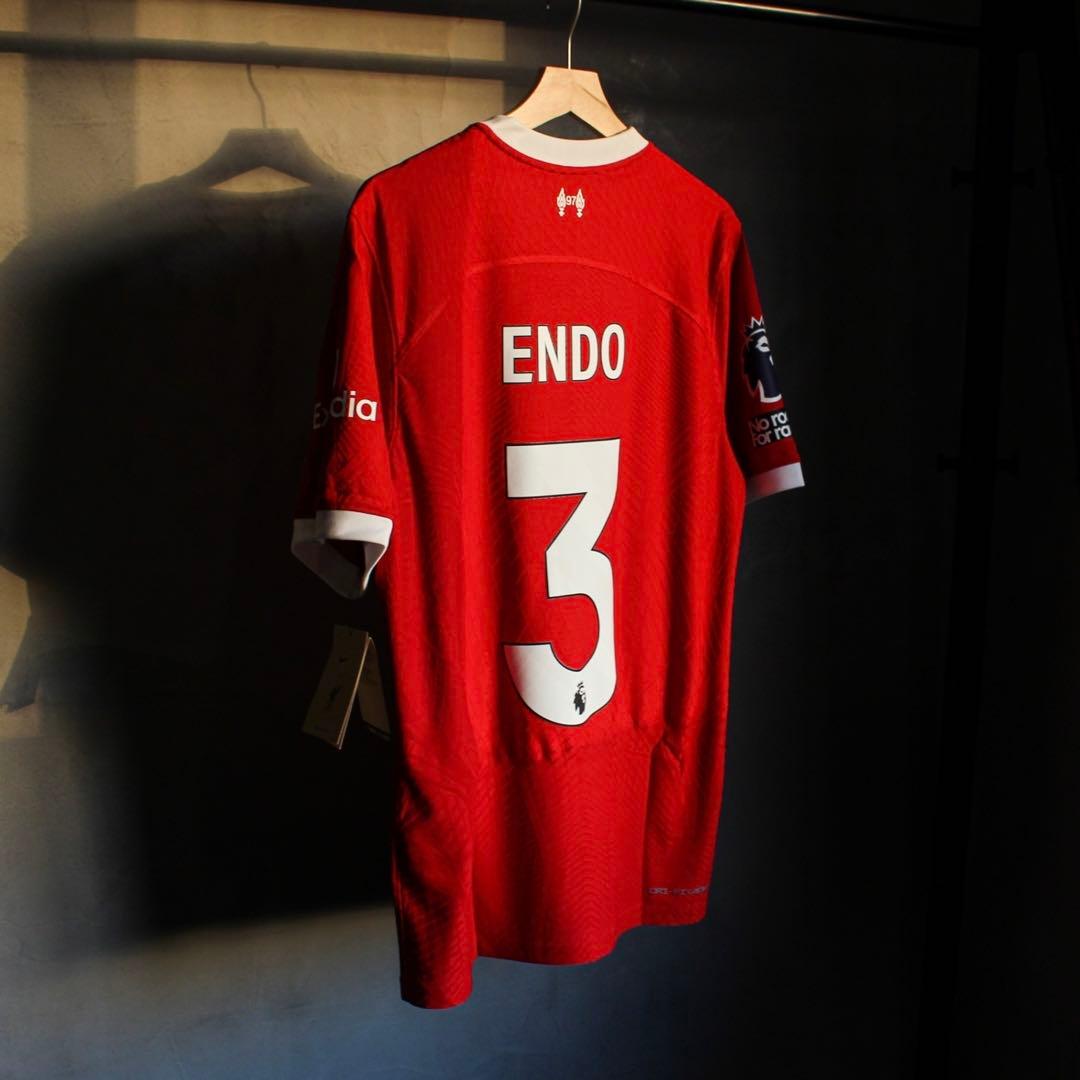 リバプール 23/24 ユニフォーム ホーム 正規品 オーセンティック 遠藤航