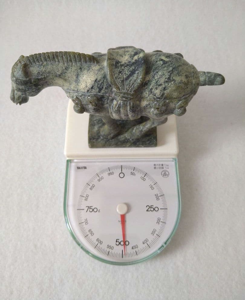 馬 石彫刻 中国 天然石 オブジェ アンティーク