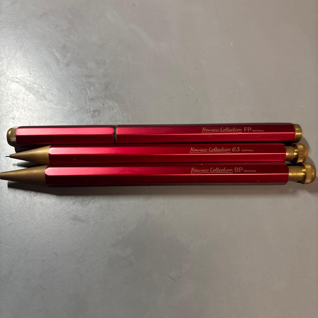 カヴェコ レッド BP FO MP 3本セット