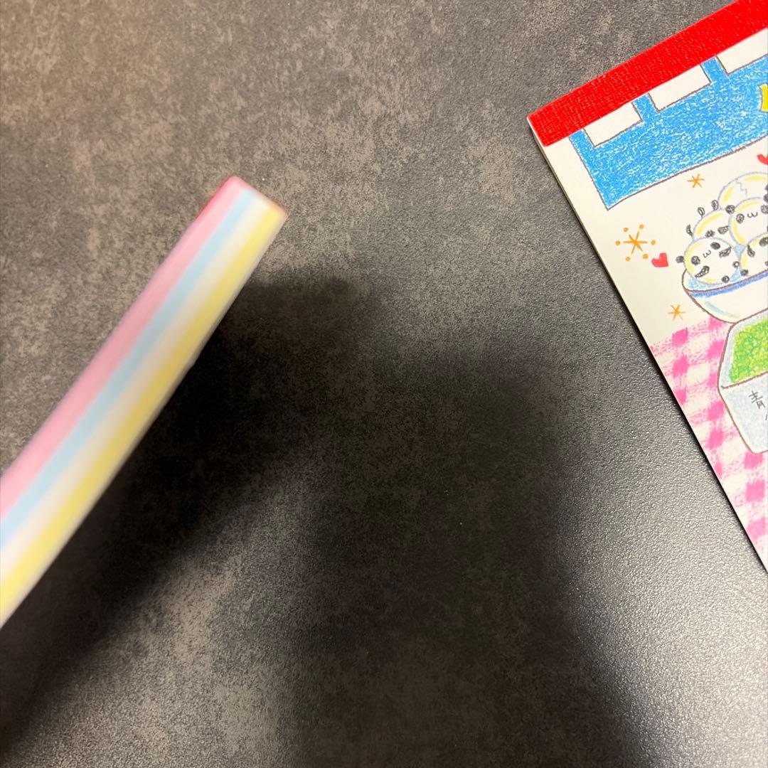 平成レトロ　メモ帳　2冊　ハムスター