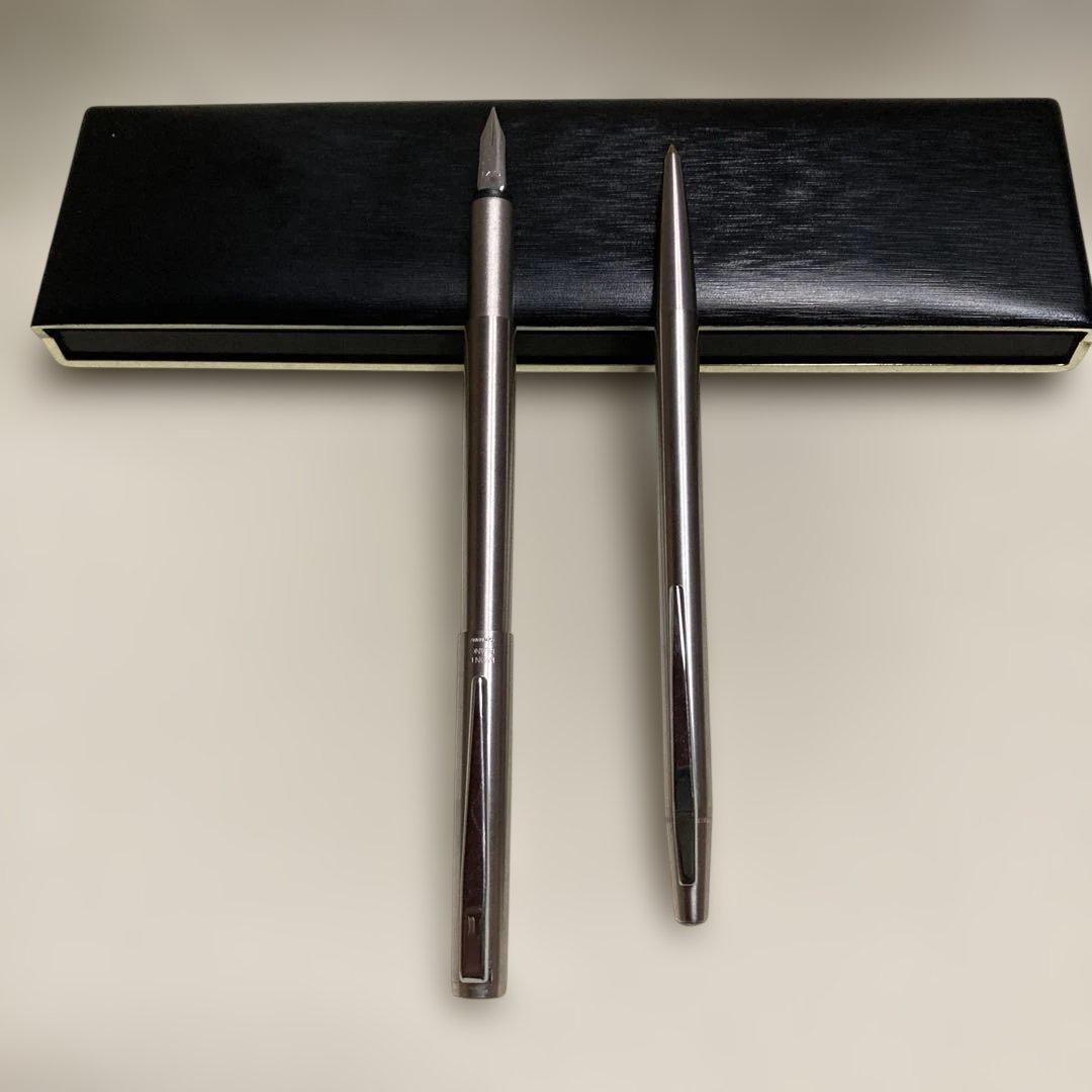 MONT BLANCノブレス万年筆ペン先MB ボールペンセット 後部星マーク欠品