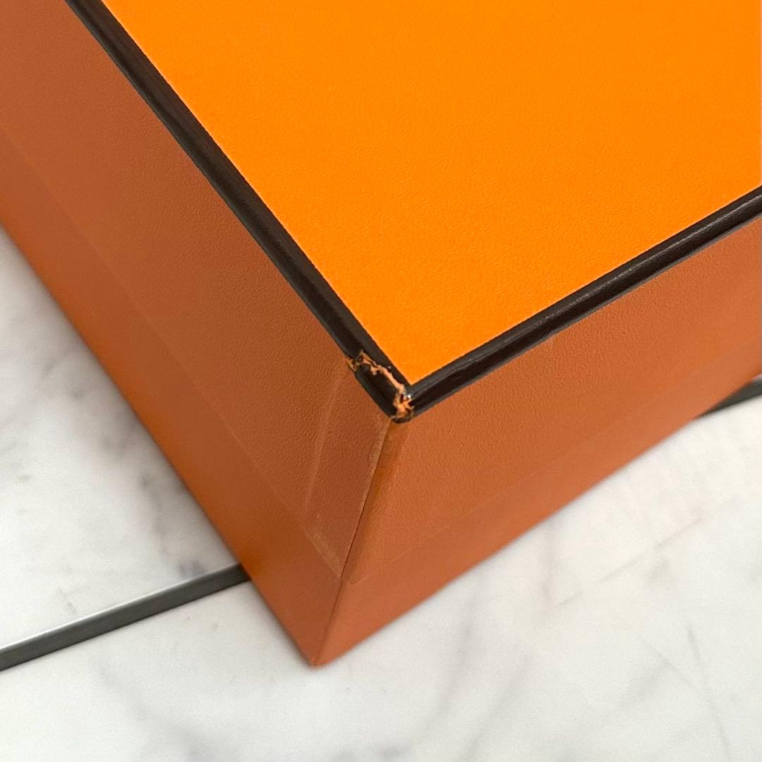 HERMES　エルメス　オレンジ　空箱　長方形