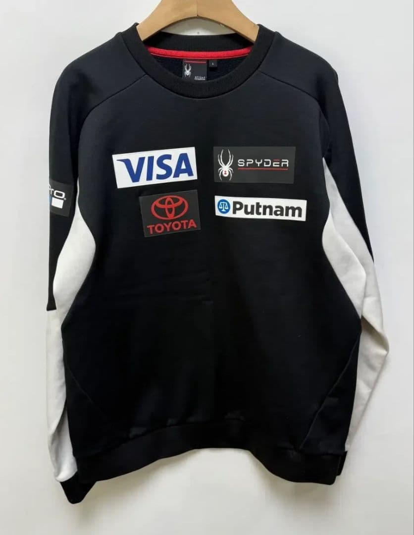 T/4 美良品 SPYDER スパイダー U.S.SKI TEAM トレーナー