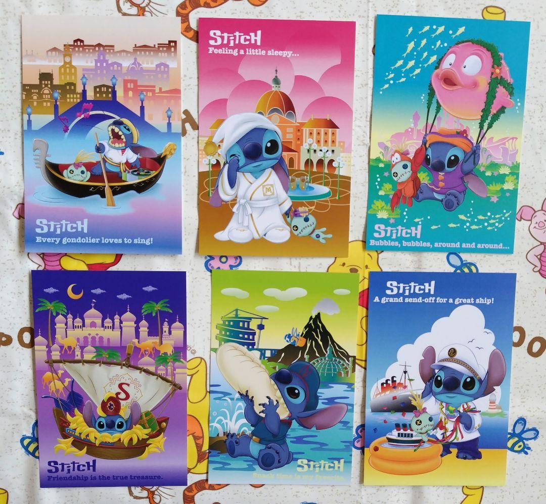 ディズニーポストカード　スティッチ 東京ディズニーランド　シー　リゾート他