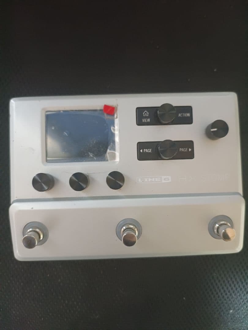 Line 6 HX Stomp Silver Edition＆BOSS FS7