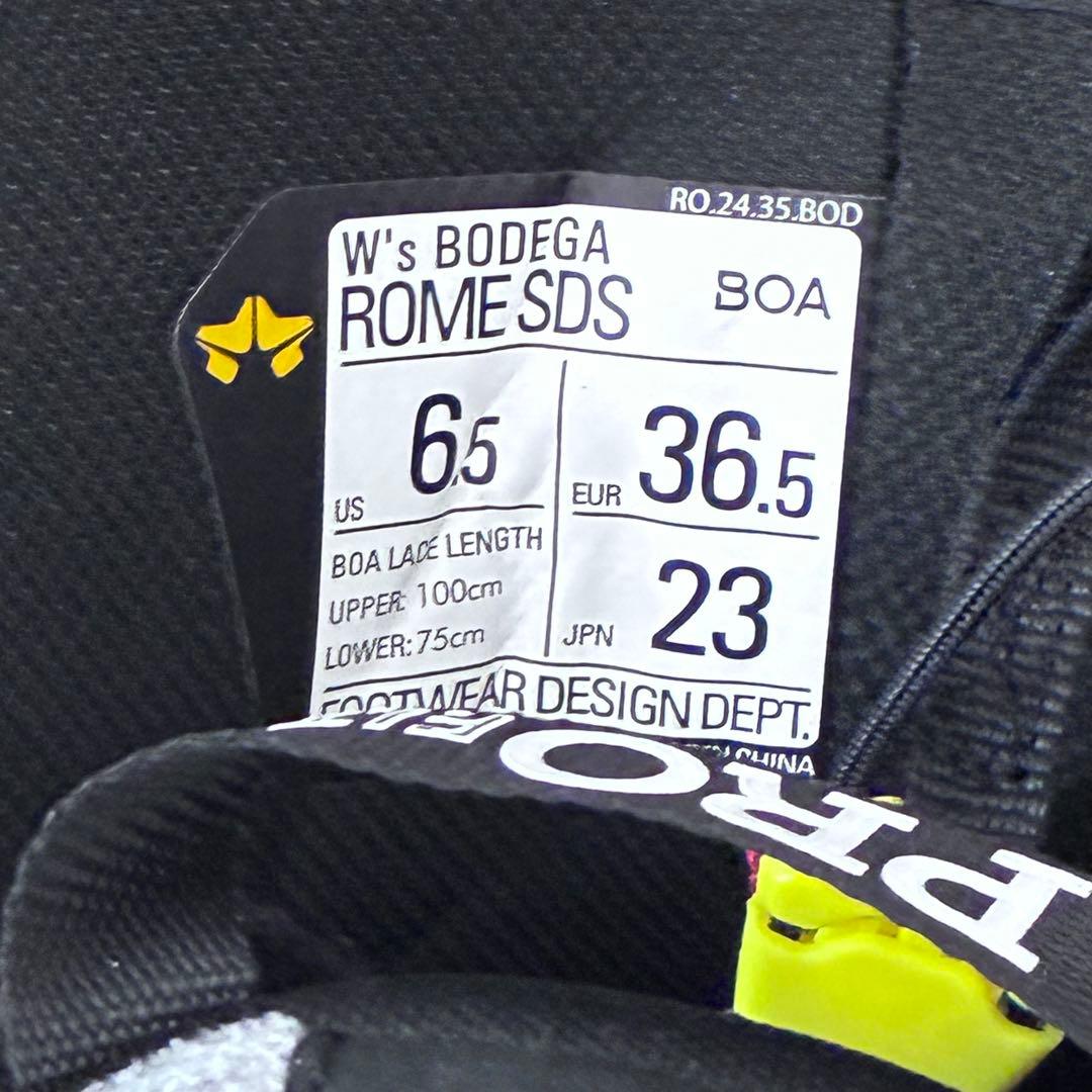 美品 BOA スノーボードブーツ23cm