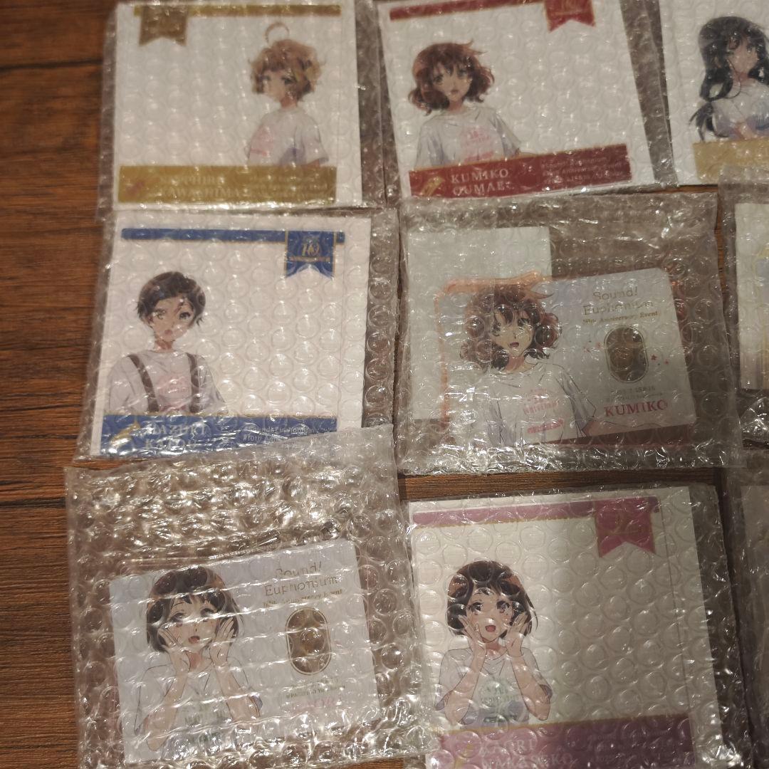 『響け！ユーフォニアム』10th アクリルキーホルダー　クリアカード　セット