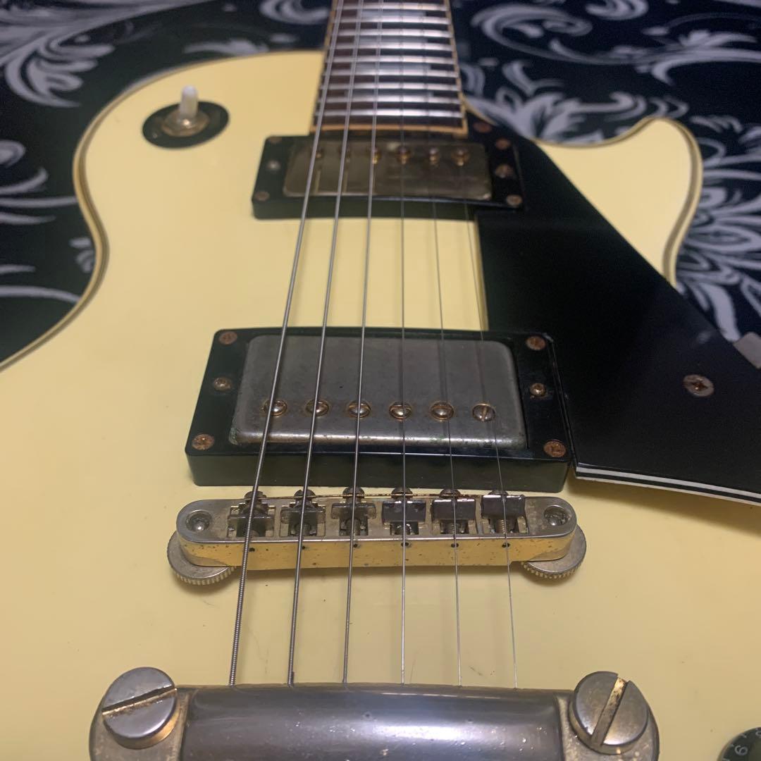 ジ*ー様 Epiphone レスポール　7桁シリアル日本製　クリーム色