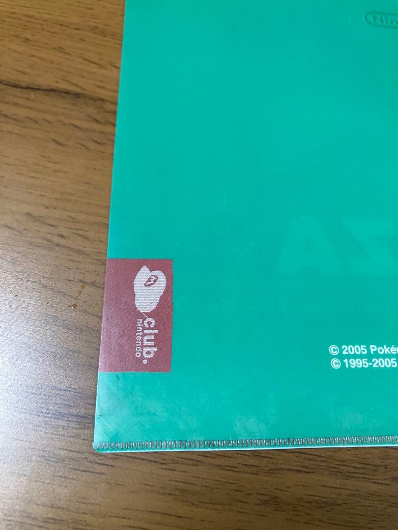 club nintendo クリアファイル　ピカチュウ　ミュウ　レックウザ　美品