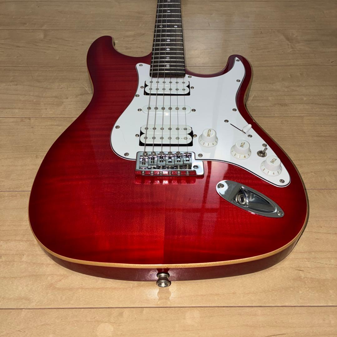 トラ目！希少！Legend エレキギター ストラトタイプ LST-FMX HSH