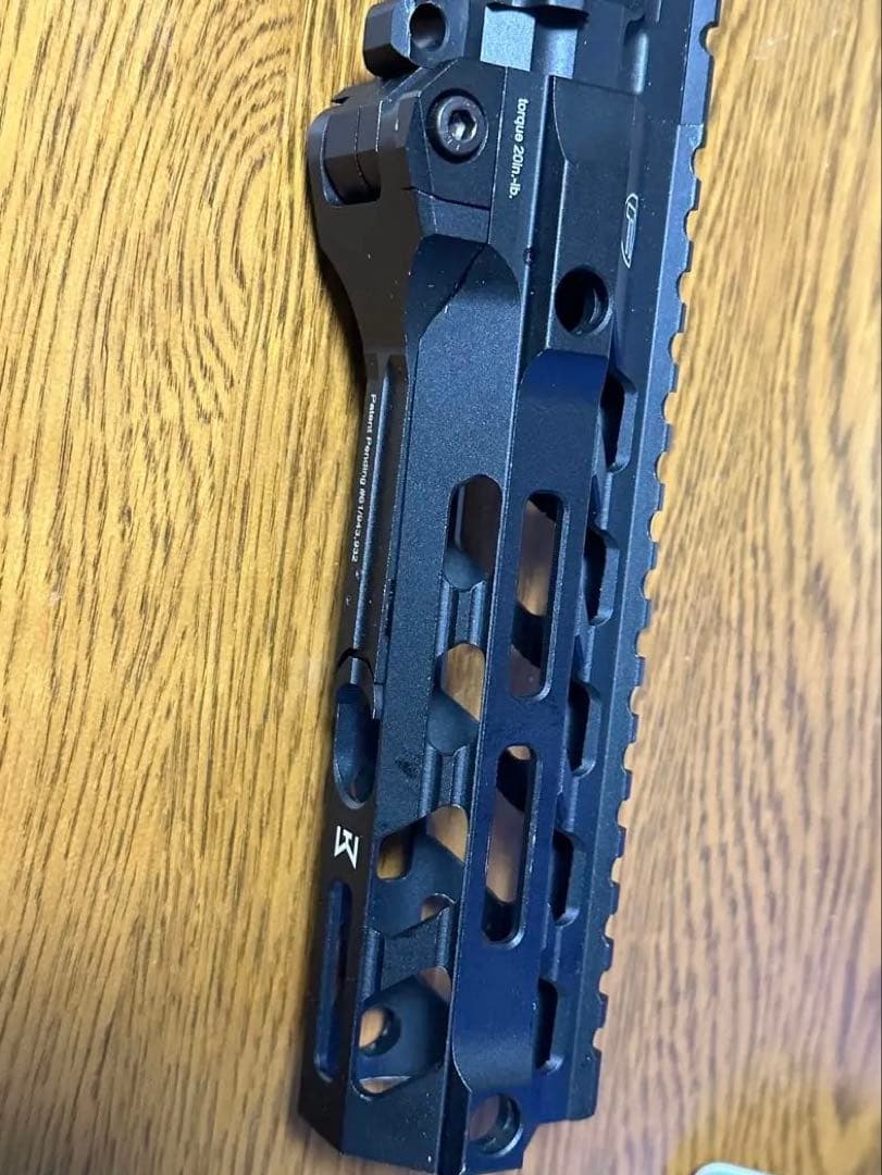 希少　bad556ガスブロmws互換　ハンドガード &アッパーレシーバーブラック