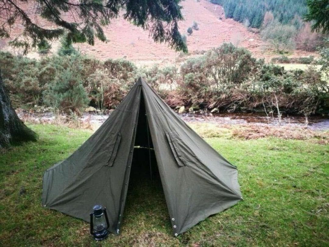 ポーランド軍 ポンチョ テント サイズ2 170-180 2001年ペア