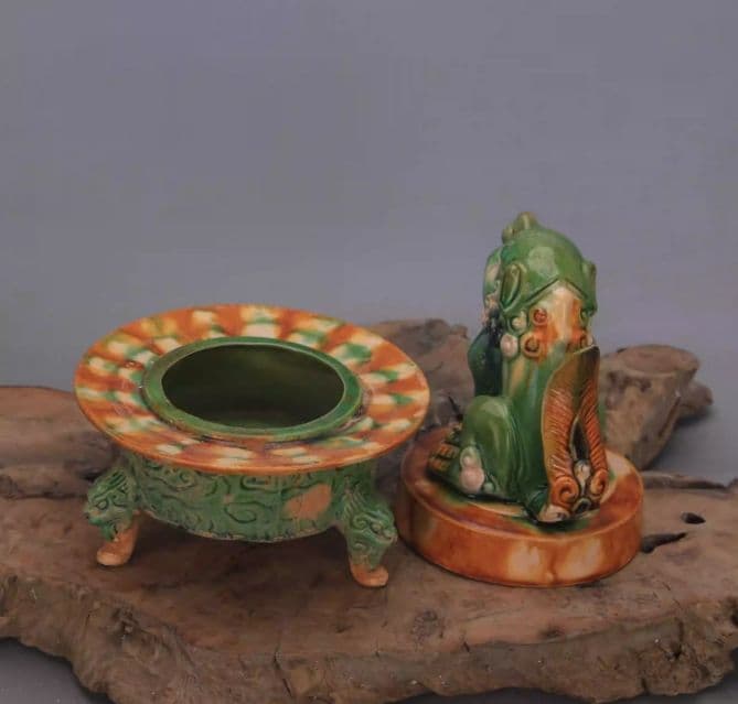 唐三彩とうさんさい 陶磁器 装飾品 工芸品 美術品 置物