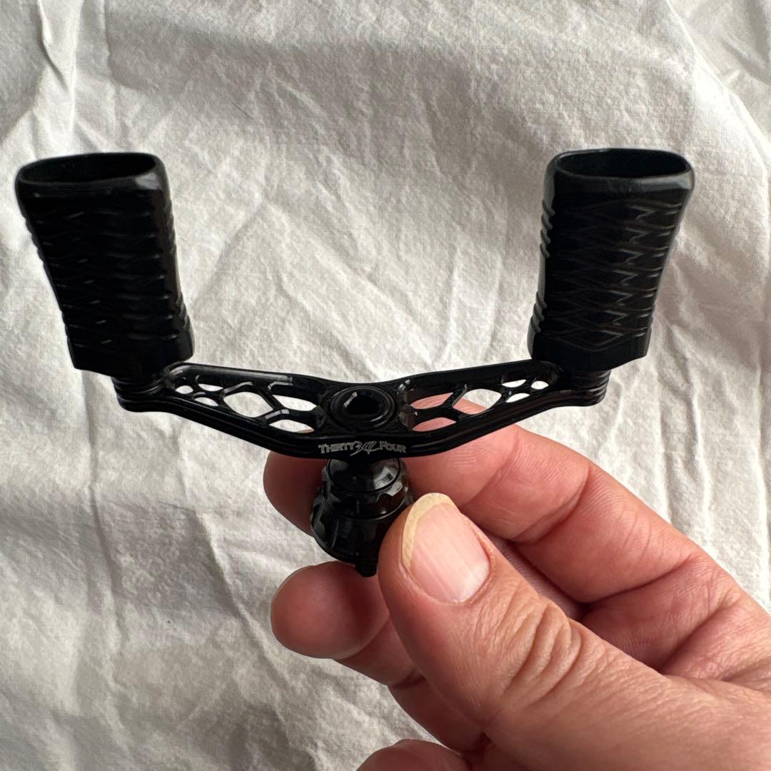 34 サーティーフォー ゼログラ ダブルハンドルⅡ シマノ用　オールブラック