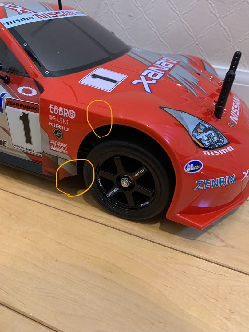 タミヤ　1/10ラジコン　TA05シャーシ　ザナビィ　ニスモZ