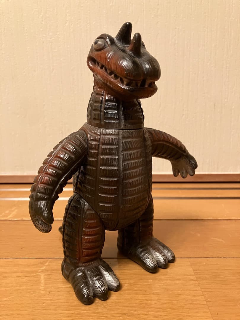 三浦トーイ　アボラス　ミウラトーイ　ソフビ 怪獣 当時物　パチ怪獣