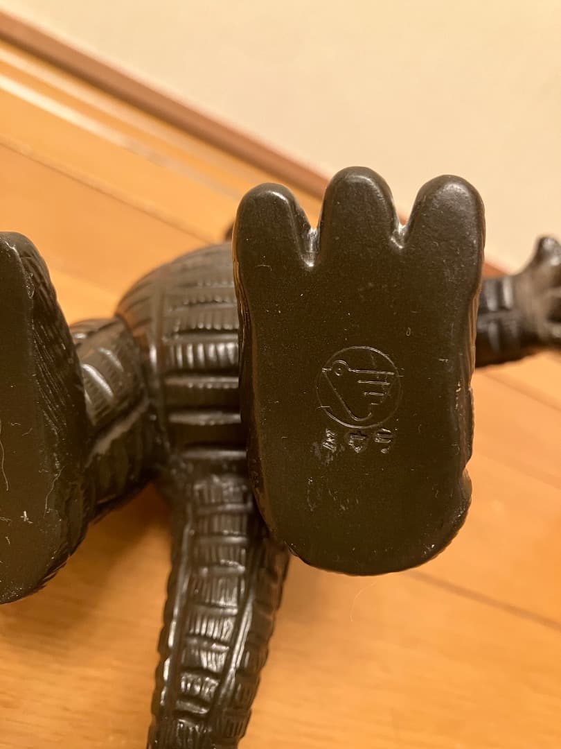 三浦トーイ　アボラス　ミウラトーイ　ソフビ 怪獣 当時物　パチ怪獣