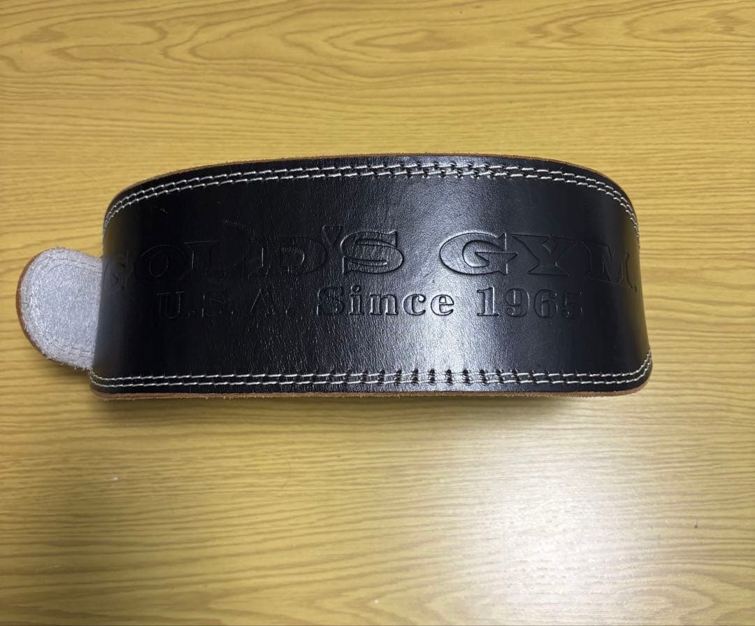 ゴールドジム トレーニングパワーベルト　Mサイズ