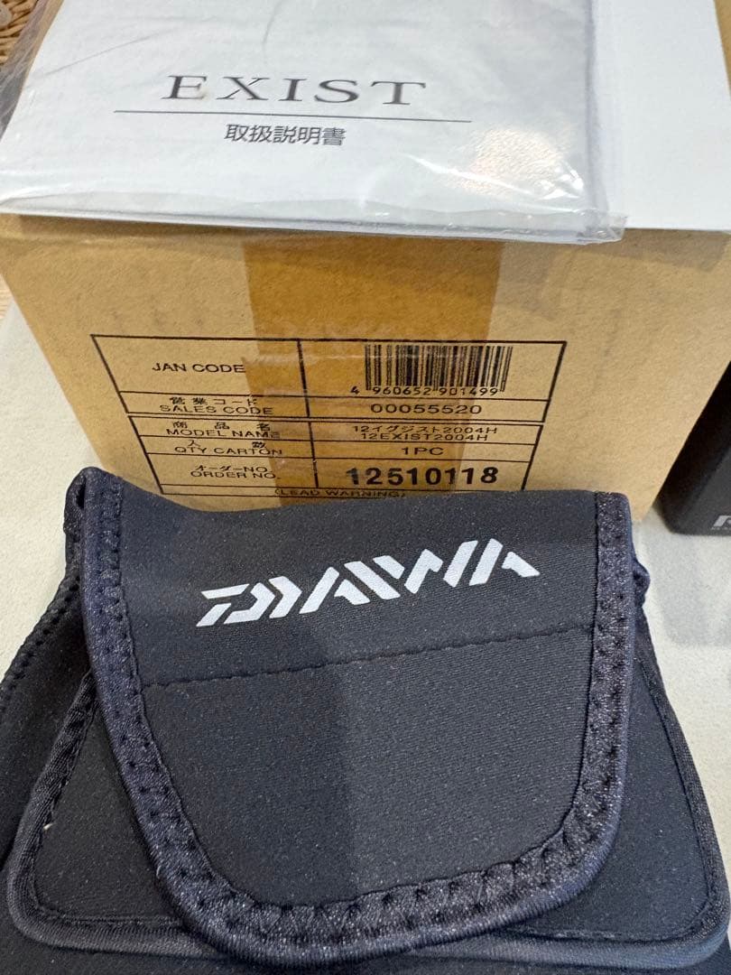 美品 ダイワ 12イグジスト 2004H ハイギア　エリアトラウト　スティーズ
