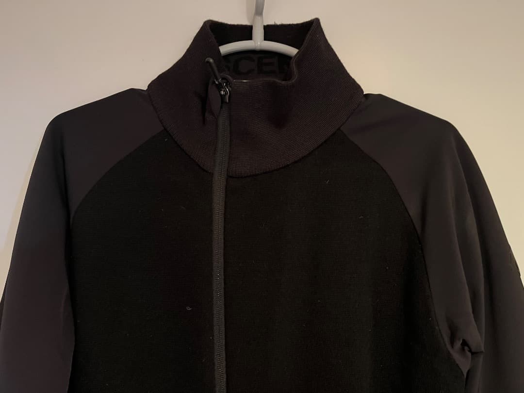 DESCENTE GOLF フルジップ　ニット　セーター