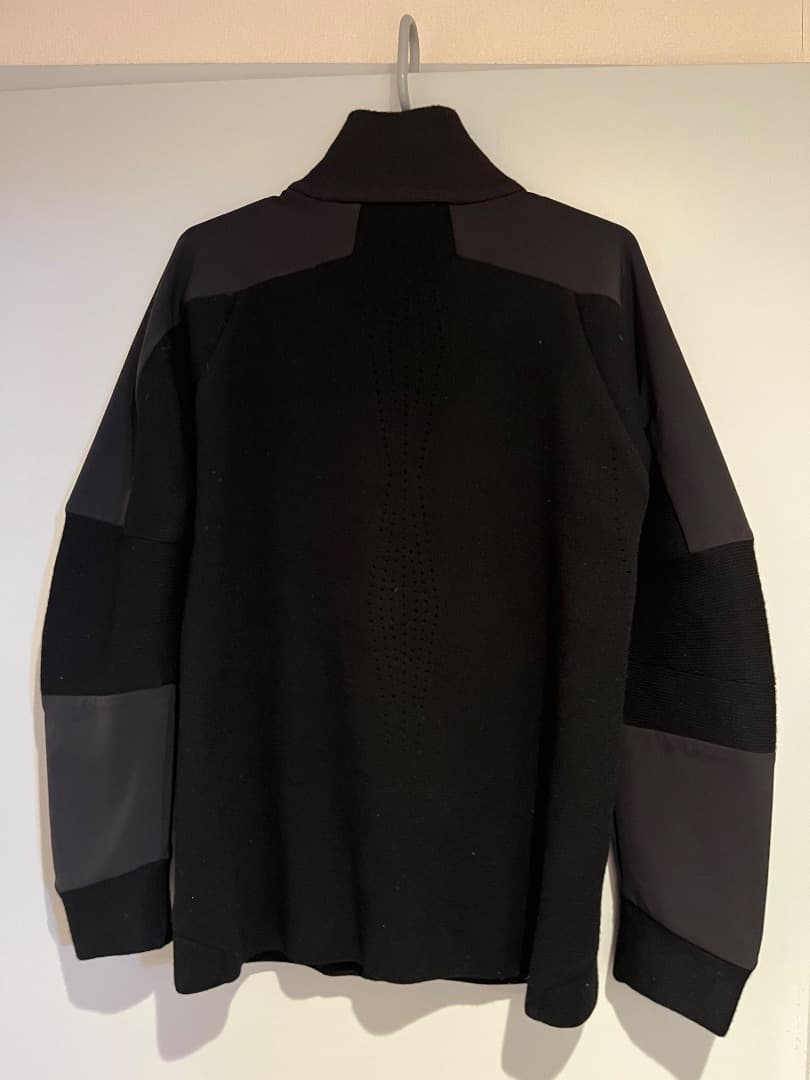 DESCENTE GOLF フルジップ　ニット　セーター