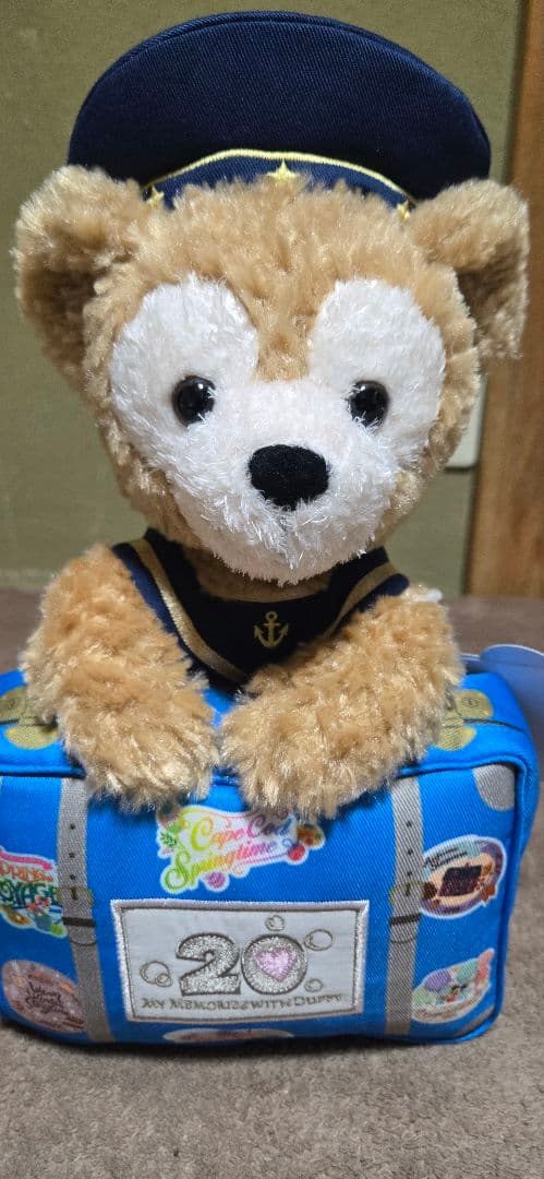 ディズニー ダッフィー 20周年 ぬいぐるみ　ディズニーシー　お顔厳選