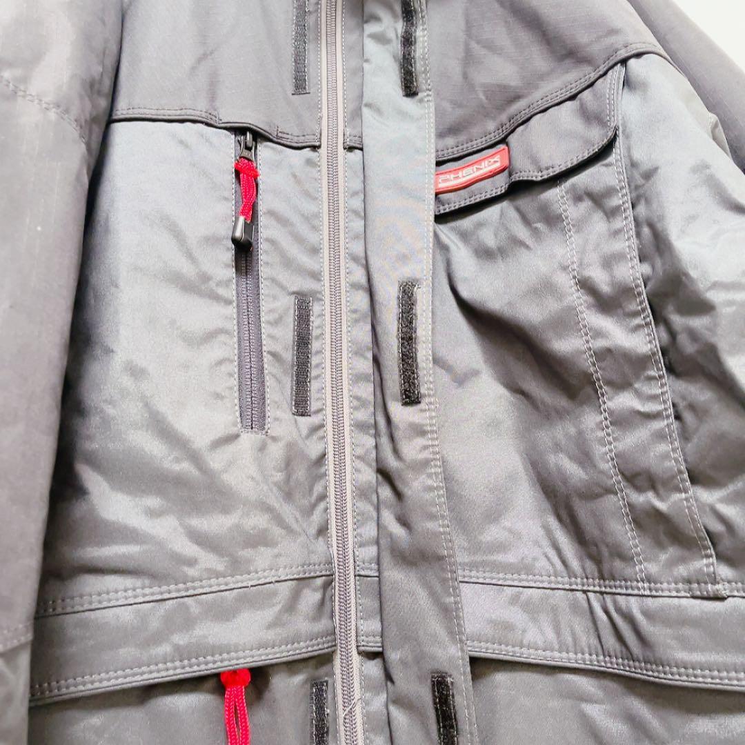 ⭐️美品⭐️ PHENIX スノーボードウェア ブラック/赤 スキーウェア 雪 L