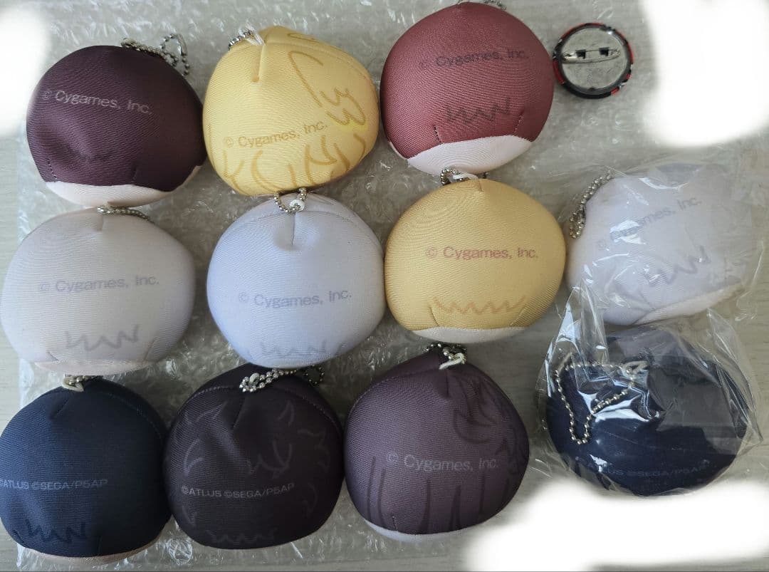 ペルソナ5 おまんじゅう　にぎにぎマスコット　主人公　蓮　特典　祐介　P5 缶バ