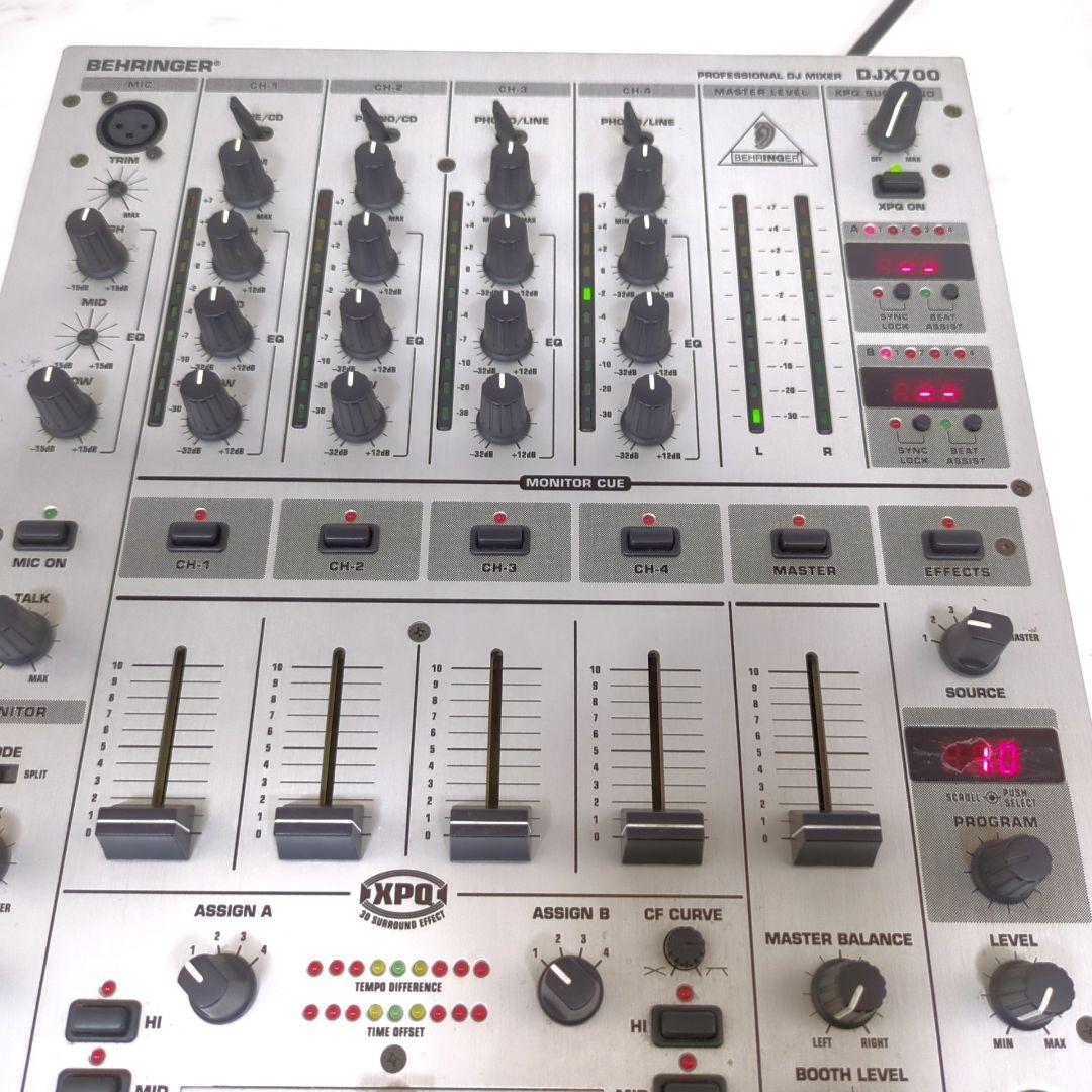 ベリンガー 5ch DJミキサー DJX700