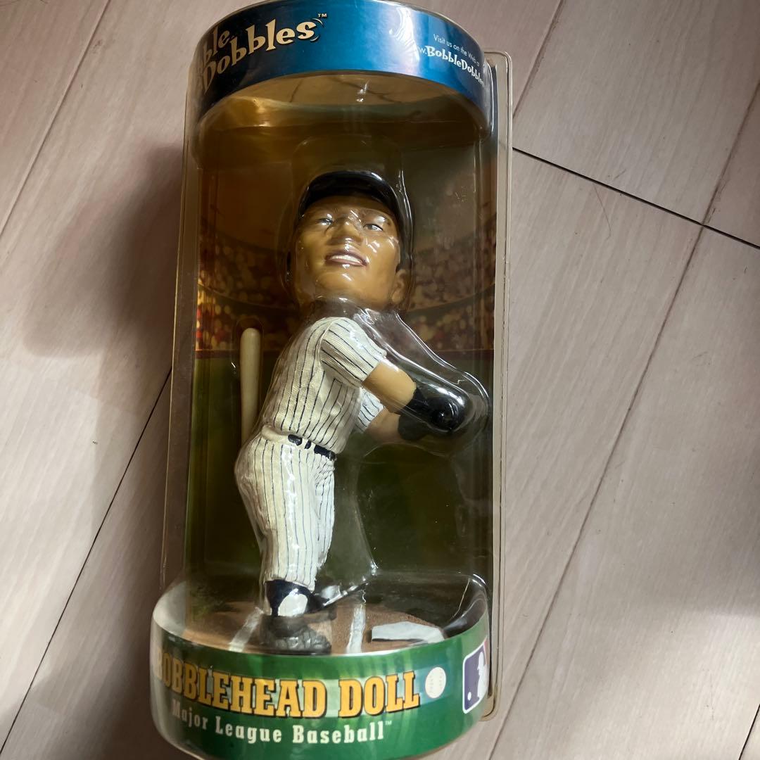 野茂英夫　松井秀喜　佐々木主浩　ボブルヘッド　メジャー　ドジャース　ヤンキース