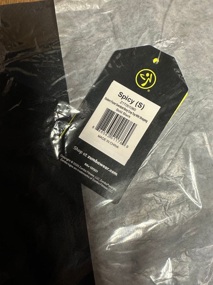 新品　正規品　ズンバ　 S Tシャツ　トップス