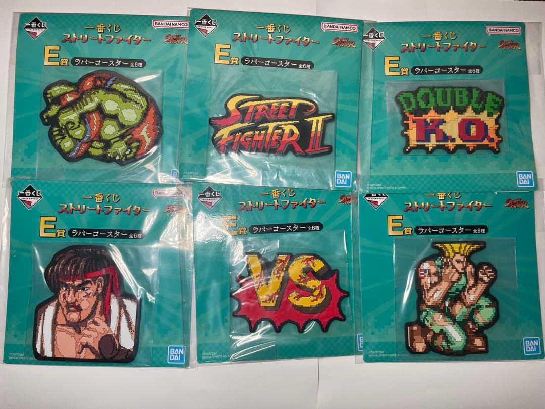 一番くじ　ストリートファイター　フルコンプリートセット　販促物付き
