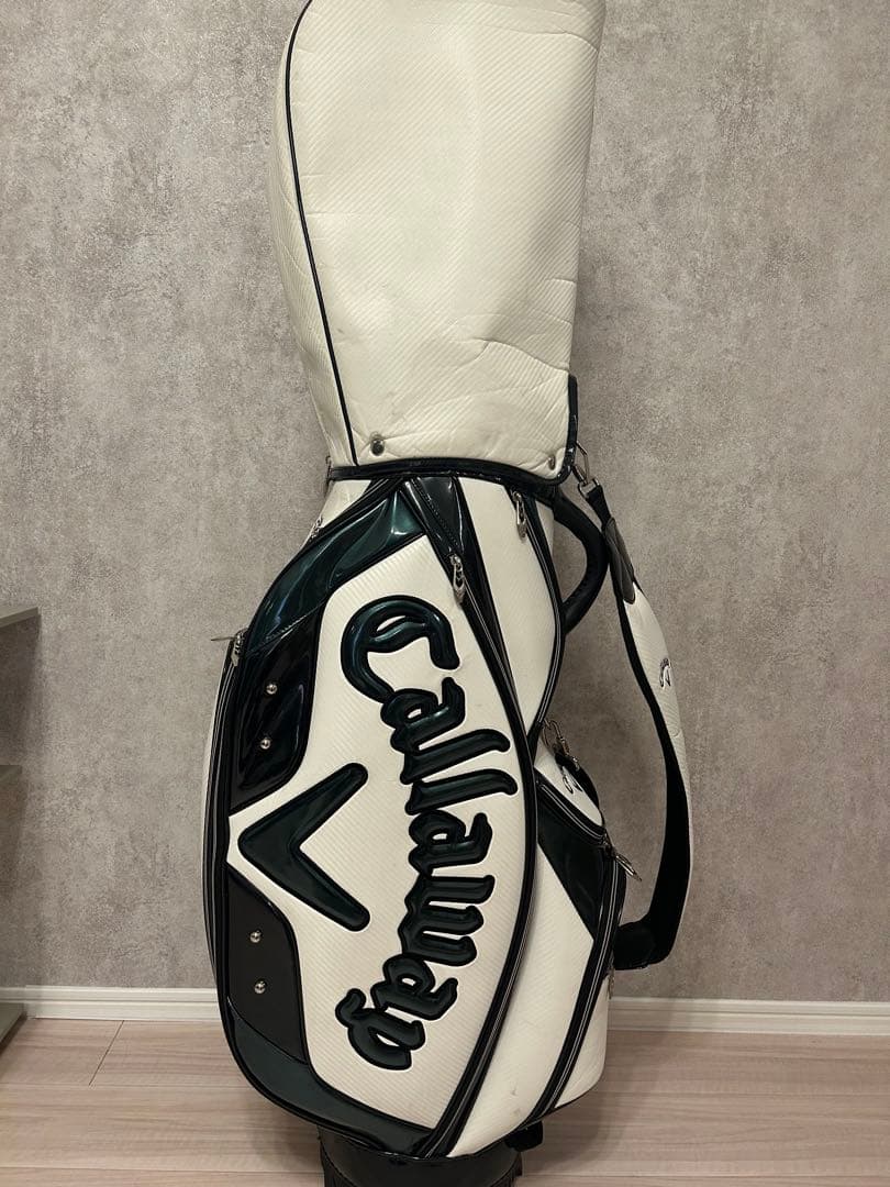 Callaway ゴルフバッグ・キャディバッグ ホワイト/グリーン