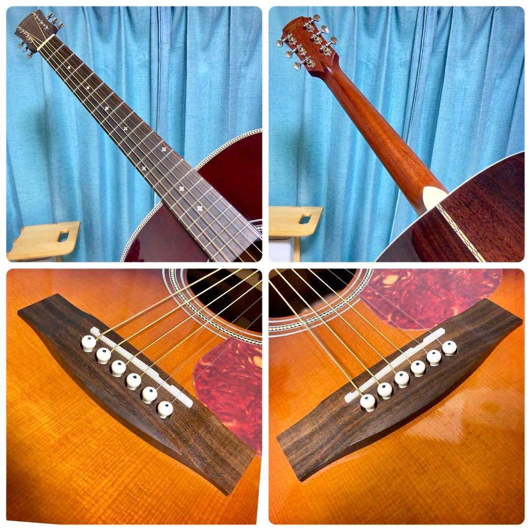 【オール単板★ハードケース付★牛骨】ARIA☆AF505【弾き易く調整☆新品弦】