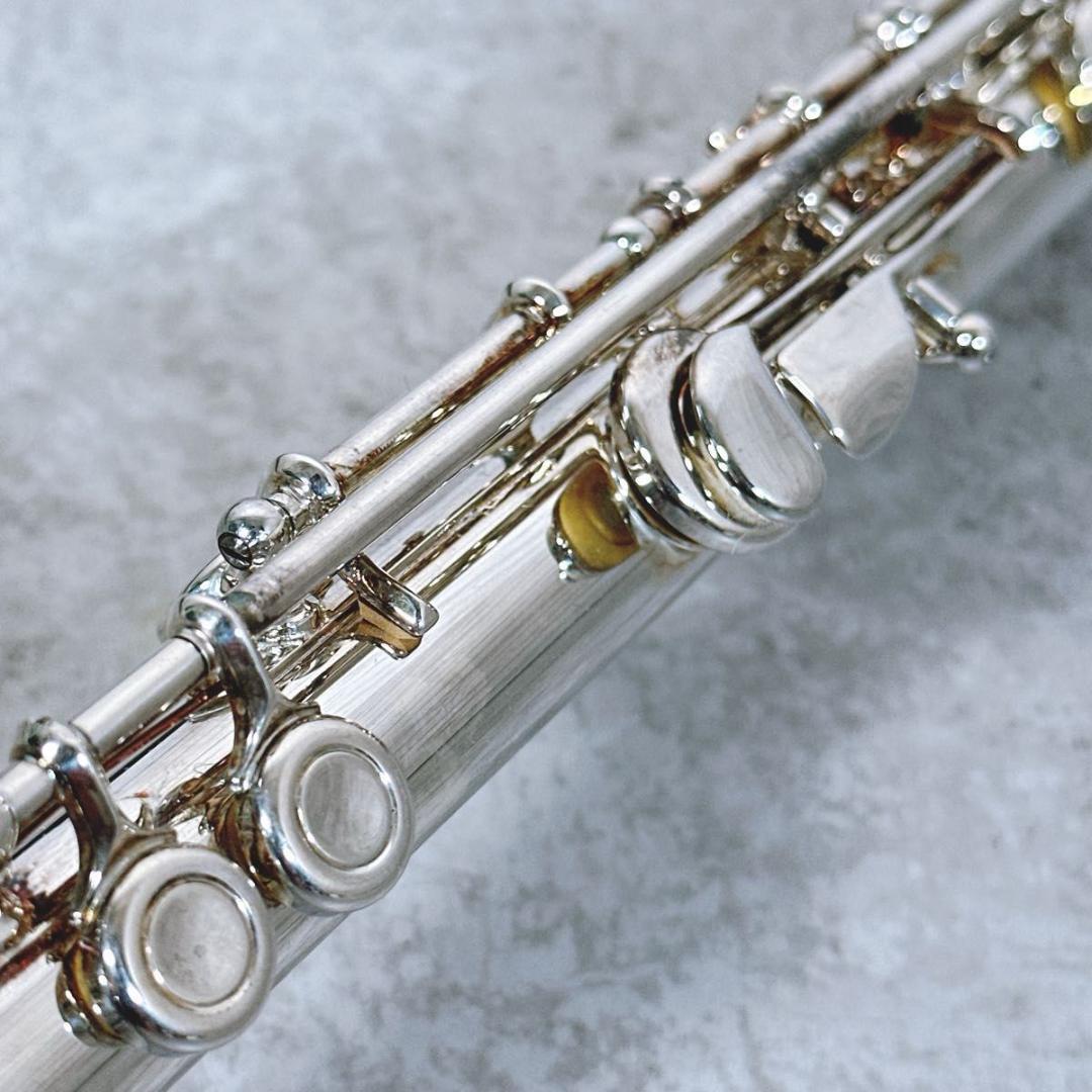 希少 アームストロング Armstrong 303 フルート頭部管銀製 調整済み