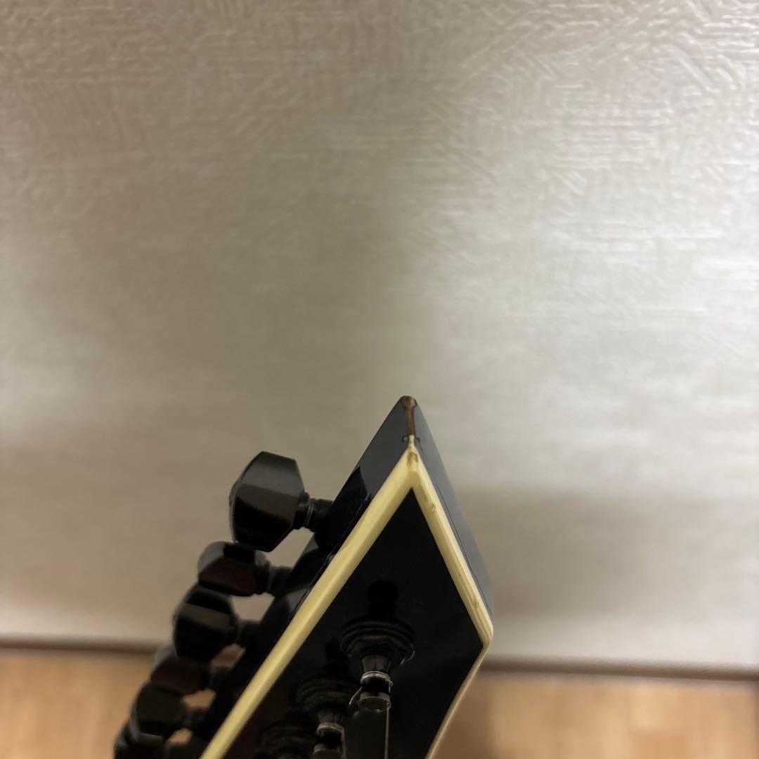 エドワーズ ブラック Vシェイプ ギター edwards