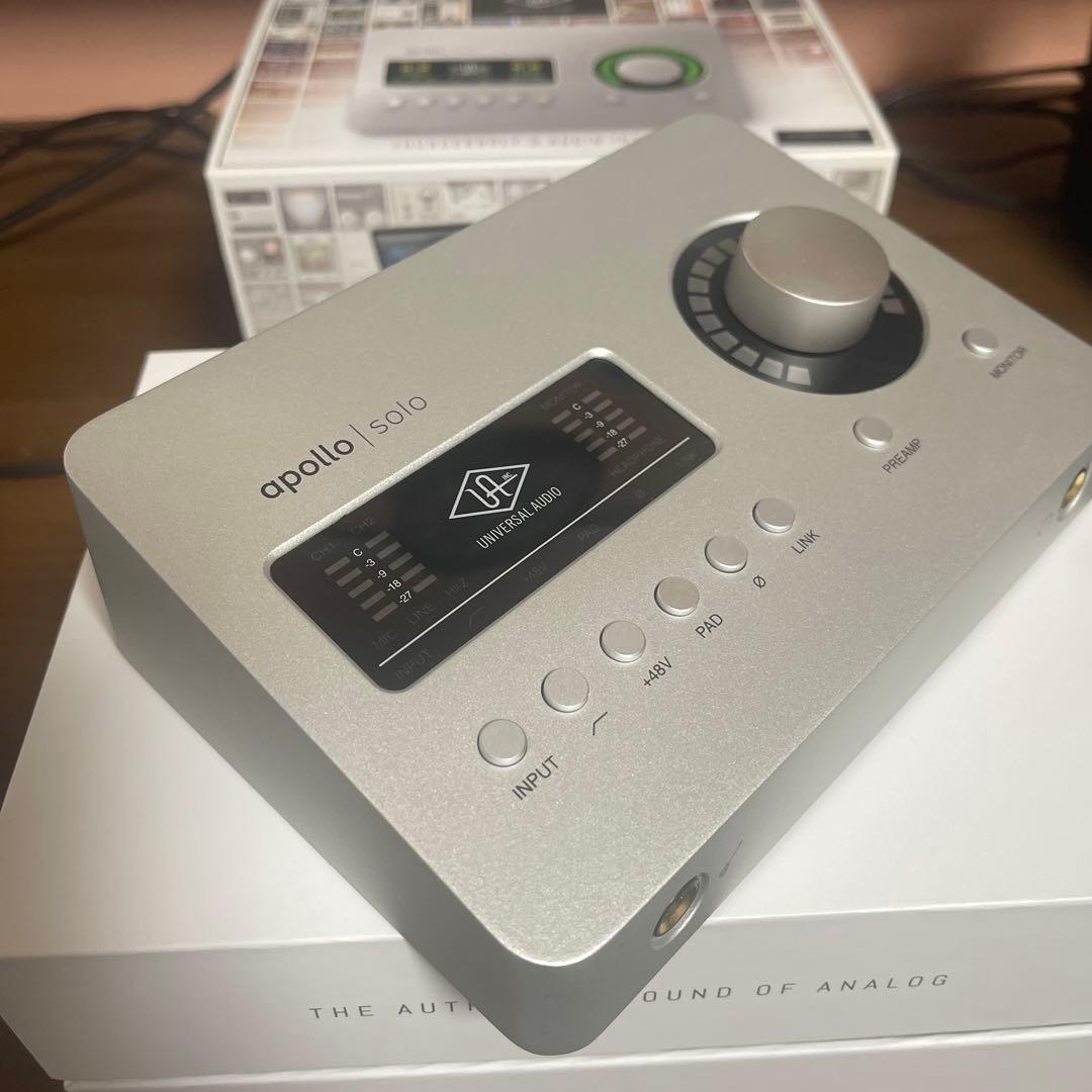 DTM・DAW UA Apollo Solo Heritage Edition