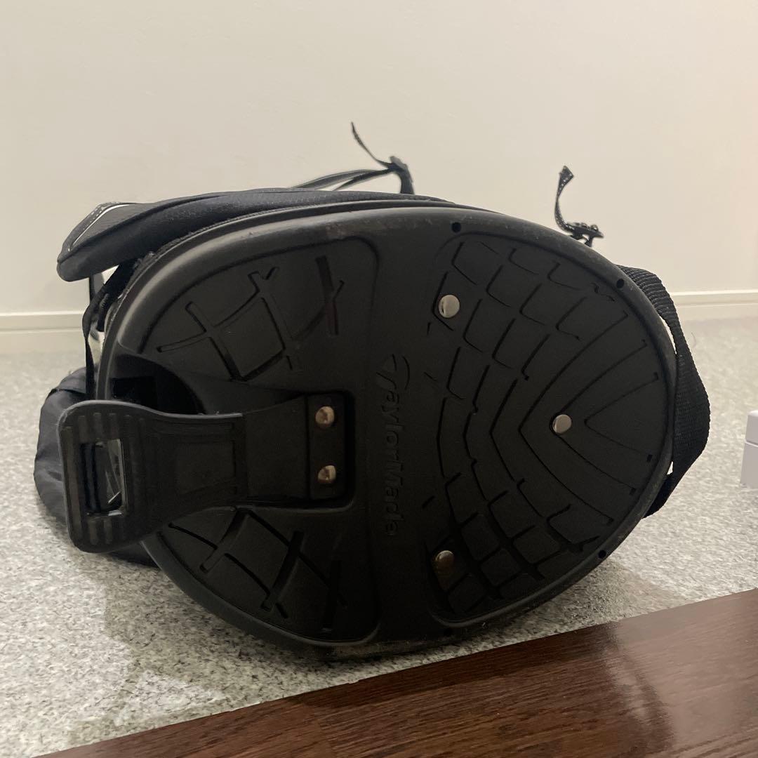 テーラーメイド キャディバッグ スタンド式 軽量 6分割 ゴルフ ブラック