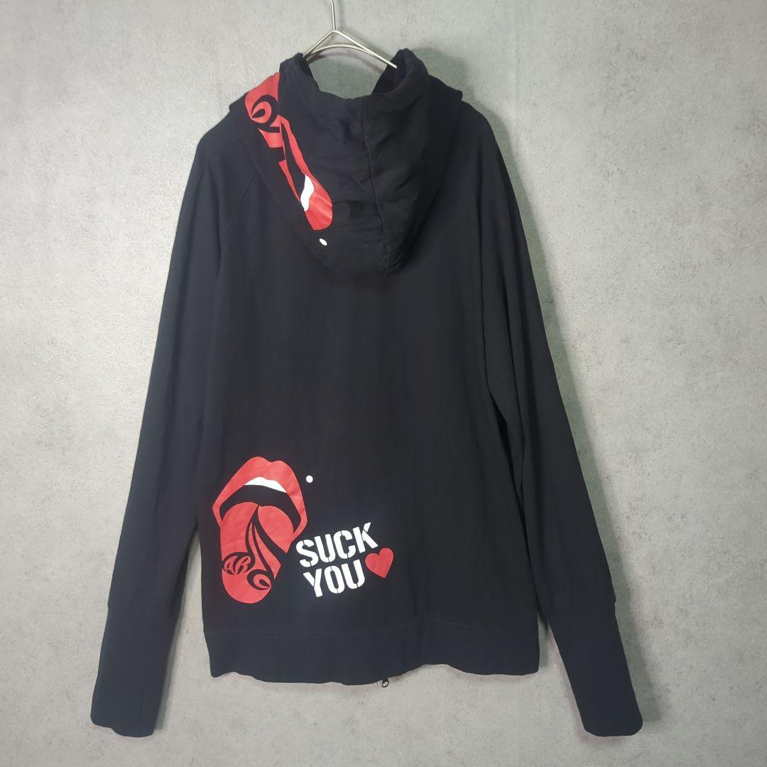 Acid Black Cherry フード付き　パーカー　フリーサイズ　レア