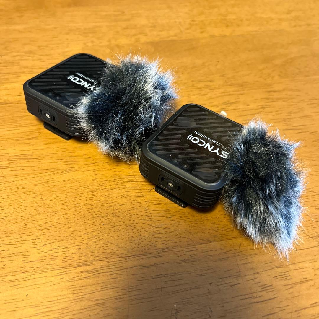 SYNCIO マイクセット 2トランスミッター付き