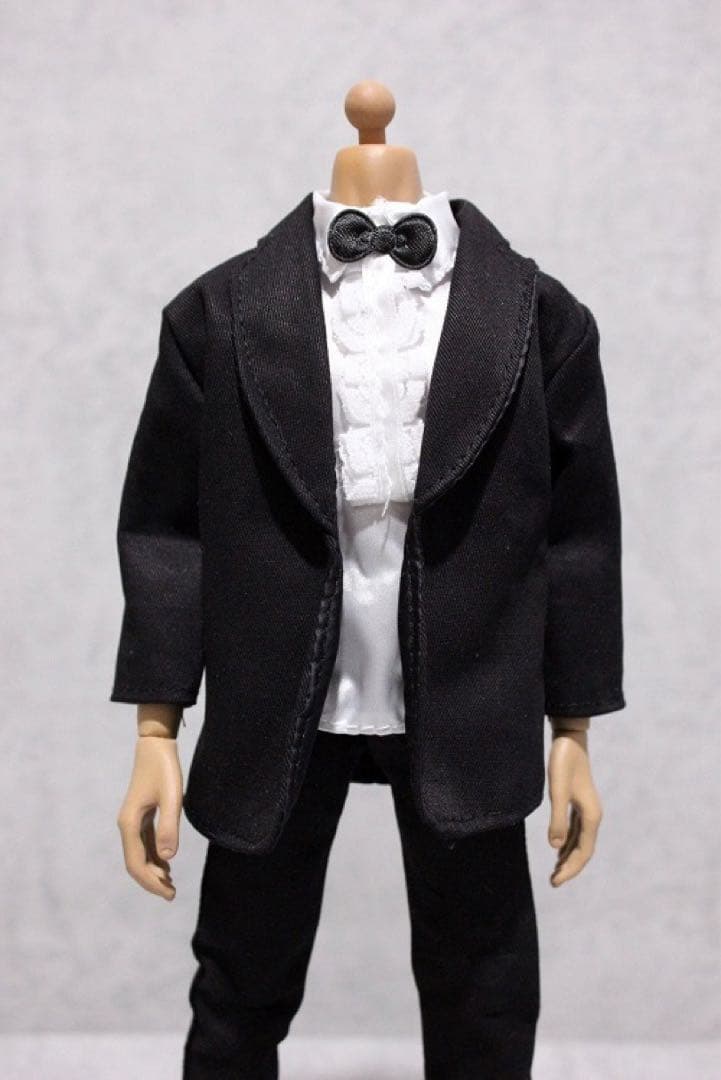 1/6スケールサイズフィギュア用衣装 タキシード コスチュームセット FT068