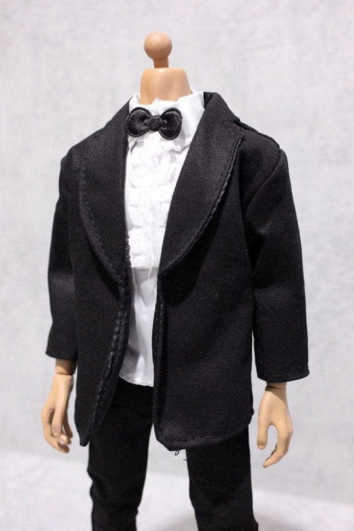 1/6スケールサイズフィギュア用衣装 タキシード コスチュームセット FT068