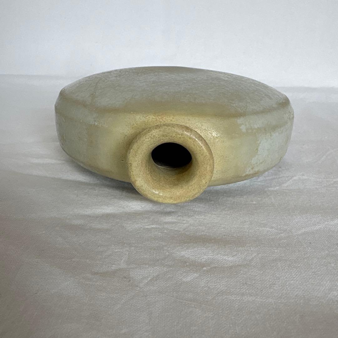 18世紀 李朝 白磁扁壺