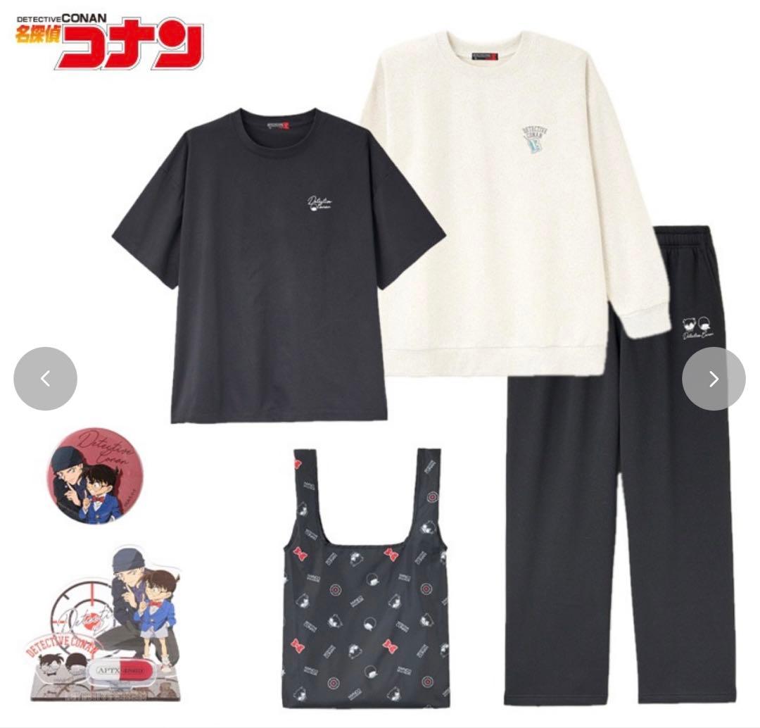 【新品】しまむら限定　名探偵コナン コナン＆赤井６点セット　レディース　Ｍサイズ