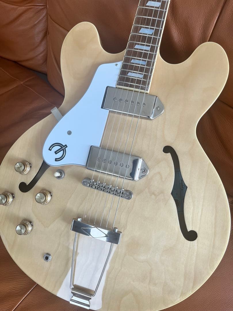 ギター Epiphone CASINO Natural Lefty