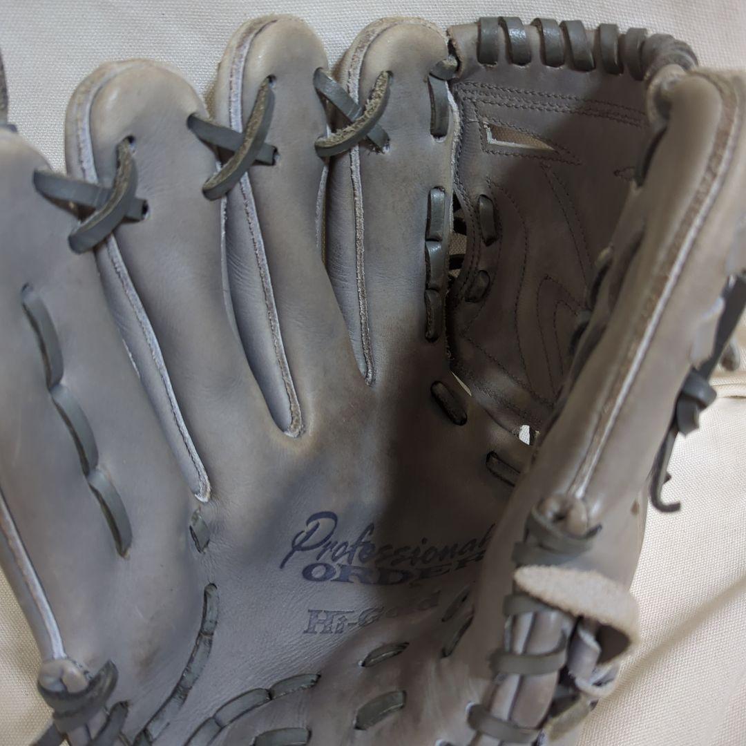 HG グレー 硬式グローブ